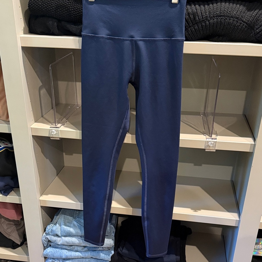 ALO Yoga Navy Blue Leggings